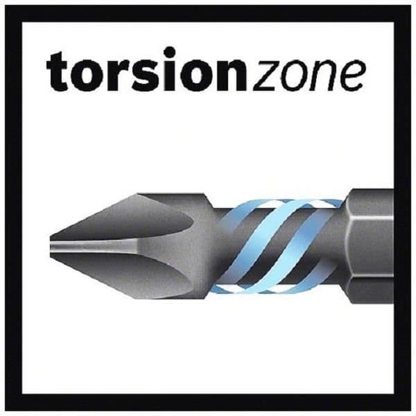 Skruvmejselbitssats - BOSCH - 2608522322 - 8 delar - Torx - Impact Control