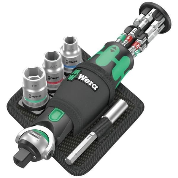 Wera Zyklop Pocket Set Imperial 2 Bits skruvmejsel 1/4, 3/8