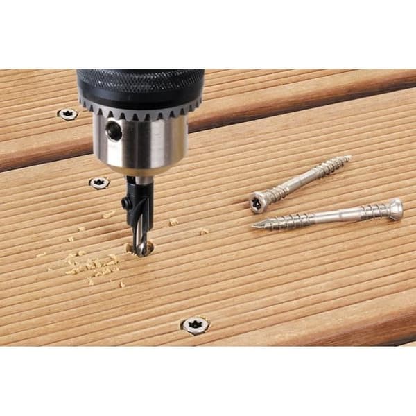 WOLFCRAFT Överfräs i lövträ - 3,5 x 9,5 mm