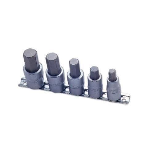 Laser Set om 5 6-kantiga bitar 1/2 - 2197