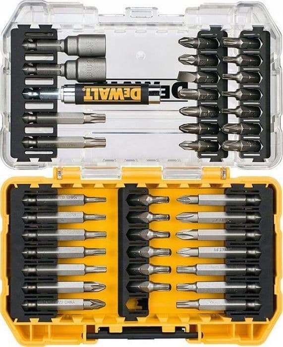 Coffret med bitar - DEWALT - DT70717 - 40 delar - TOUGHCASE - Kompatibel med TSTAK