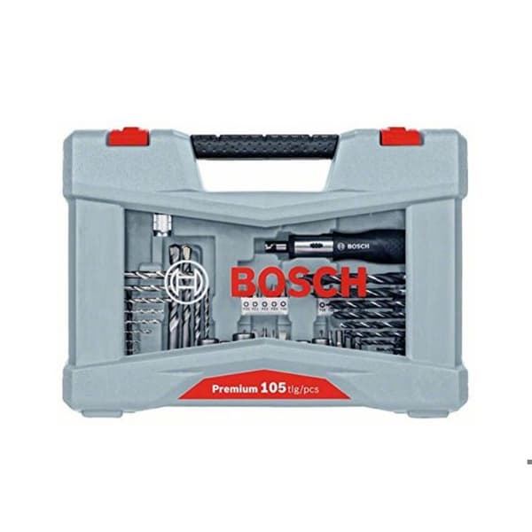 Bosch Premium X-Line, Borr, Borrsats, Betong, Metall, Trä, 3 - 10, 2 - 6, Grå, Rostfritt stål