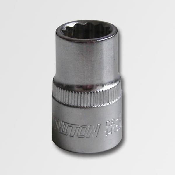 Förlängning för skruvmejsel - skruvmejseldopp Honiton - H1713 - 12-kantig dopp 1/213mm ()
