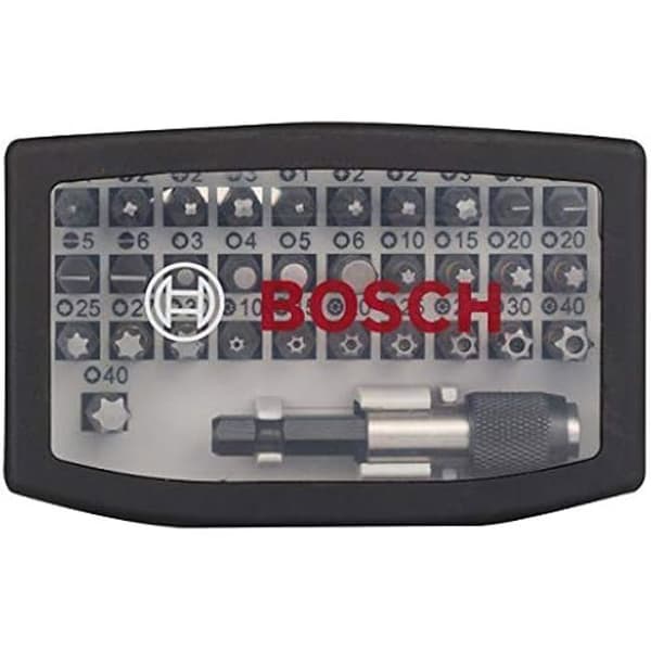 Bosch Tillbehör Assortiment av skruvbits 32 delar (assortiment av skruvmejselbits, tillbehör för