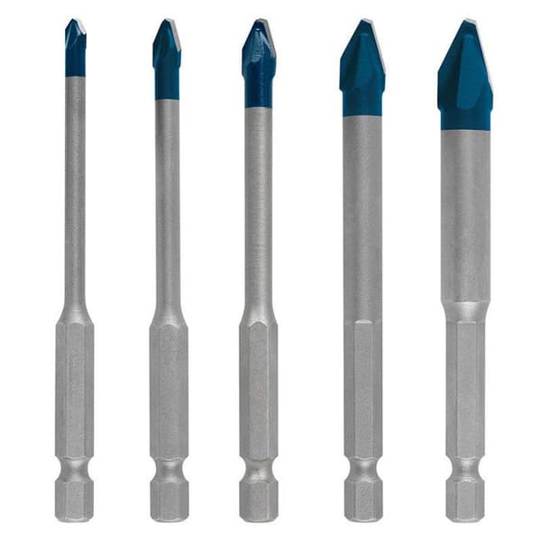 Hard Ceramic Hex-9 Expert BOSCH borr Ø 4/5/6/8/10 mm - 5 stycken - 2608900597