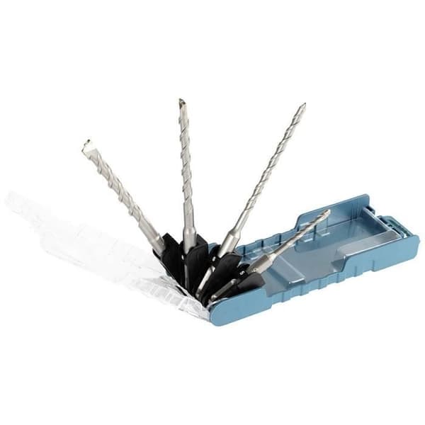 Spiralstensborrsats - MAKITA - SDS-Plus - 4 delar 5 mm, 6 mm, 8 mm, 10 mm