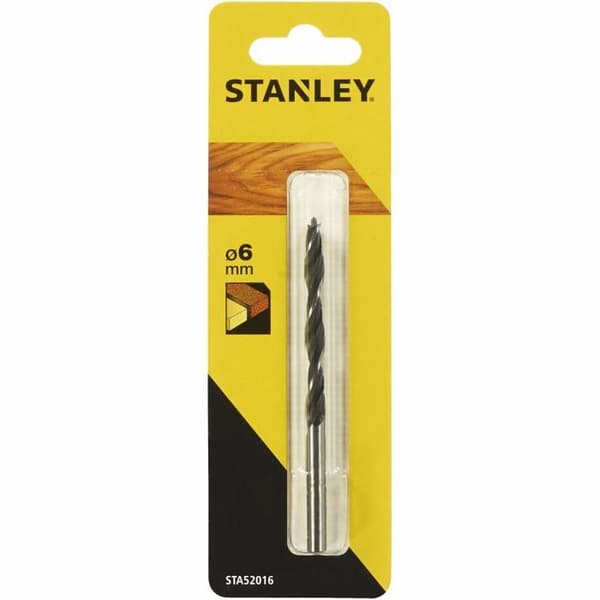 Stanley borr - STA52016-QZ - Rostfritt stål centrerad borr 6,0 mm