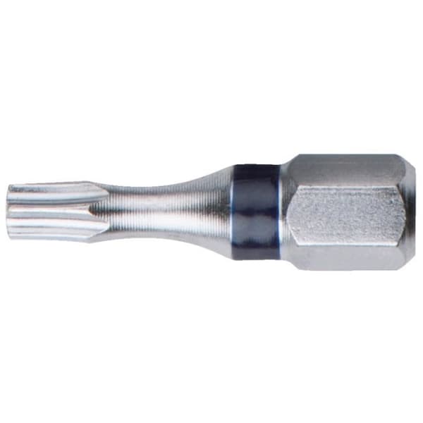 Box med 5 färgkodade TORSIONpower® skruvbits - L. 25 mm - 1/4'' - TORX® borrad - T25