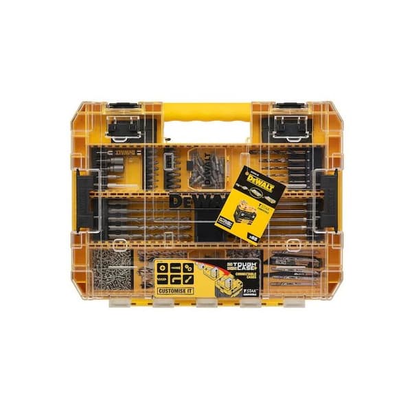 Kartong med 135 Thoughcase borr-/skruvtillbehör - DEWALT - DT70763-QZ