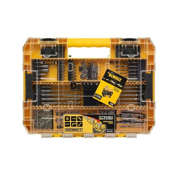 Kartong med 135 Thoughcase borr-/skruvtillbehör - DEWALT - DT70763-QZ