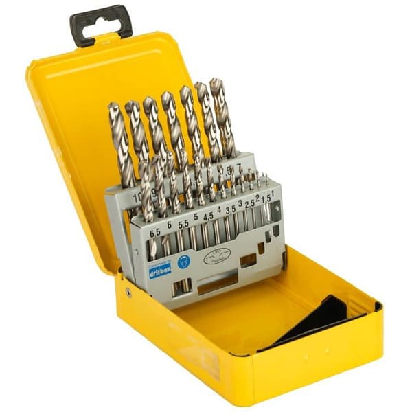 Coffert med metallborr - DEWALT - DT5923QZ - 19 borr - Snabbstål DIN 338