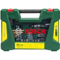 Miniatyrbild 1 av 3: V-Line borr- och skruvdragartillbehörssats (91 delar) - BOSCH