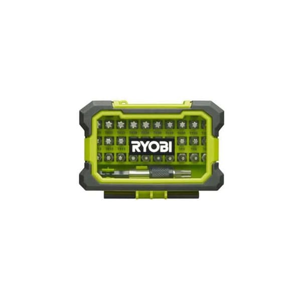 RYOBI Vahvistettu sarja 32 Torx T7-T40 ruuvimeisselin kärkeä - pikakiinnityskärjenpidin RAK32TSD