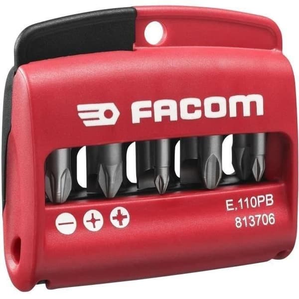 FACOM VÄSKA 10 BITS + BITSHÅLLARE