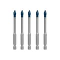 Miniatyrbild 3 av 3: BOSCH Roofer Expert Hard Ceramic Hex-9 borr Ø 6 mm - 5 stycken - 2608900599