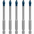 Miniatyrbild 1 av 3: BOSCH Roofer Expert Hard Ceramic Hex-9 borr Ø 6 mm - 5 stycken - 2608900599