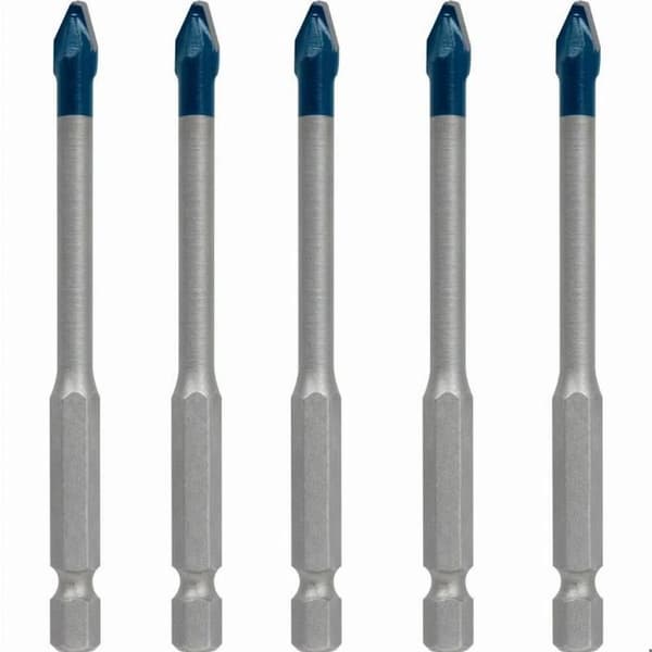 BOSCH Roofer Expert Hard Ceramic Hex-9 borr Ø 6 mm - 5 stycken - 2608900599