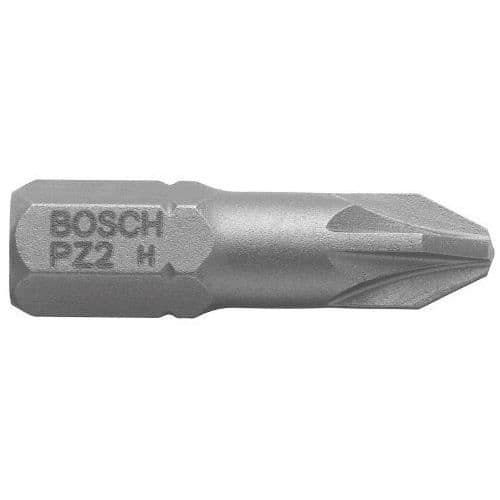 Kryssbits - BOSCH - PZ 1 - Förpackning om 5 - TIN-beläggning - Max Grepp