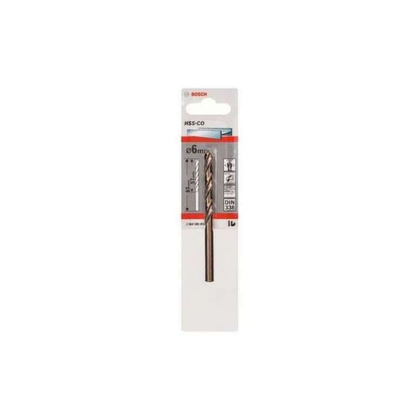 Metallborr - BOSCH - DIN 338 HSS-Co - Ø 9,0mm - Längd 125mm - 1 st.