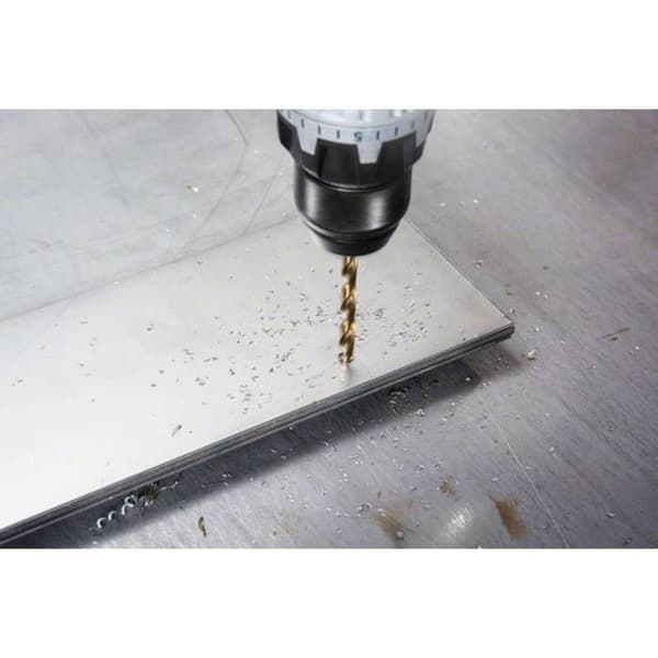 Metallborr - BOSCH - Robust Line - Set om 10 - HSS-Co - 135° borrspets