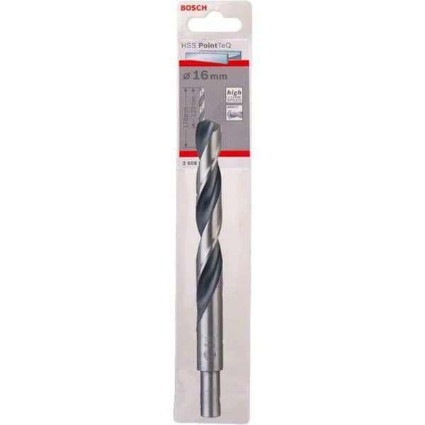 Bosch Helixborr HSS PointTeQ 16,0 mm, kort med avfasad skaft - 2608577310