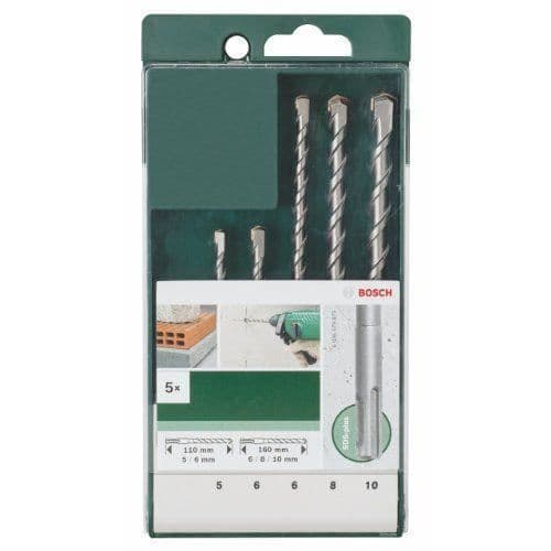 Bosch 2609255541 Borrsats för SDS-Plus borrhammare