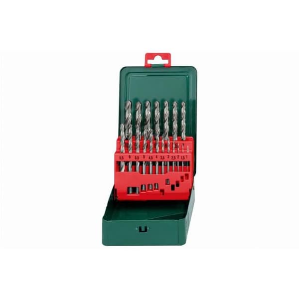 HSS-G borrsats 19 delar - Metabo - HSS-G borrsats 19 delar - Ø 1 - 10 x 0,5 mm