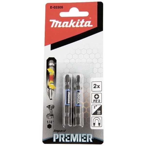 Makita E-03305 Torsion Control Technology Pozidriv skruvbitssats