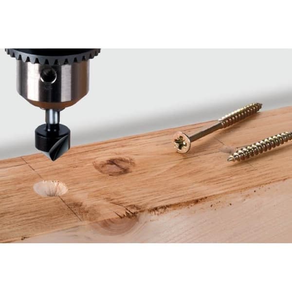 Fraisoir - WOLFCRAFT - HSS - Stång 8 mm - Ø 12 mm - 1 enhet