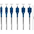 Miniatyrbild 3 av 4: Set med 6 SelfCut Speed spadbits 13 - 25 mm - BOSCH EXPERT - 2608900333