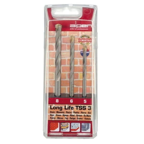 Alpen widia long life borrset 3 stycken