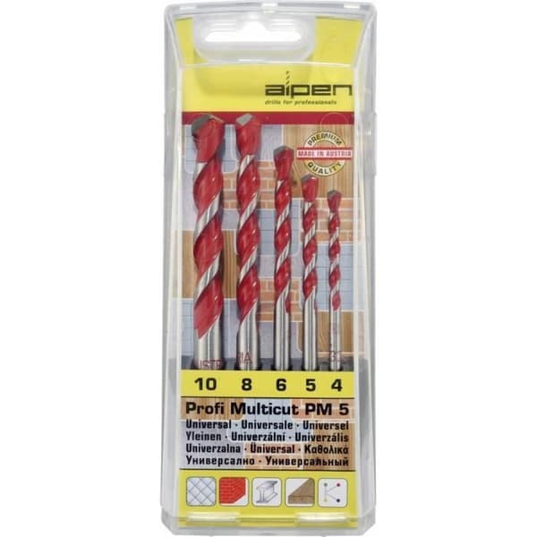 Alpen MultiCut 5-delat universalborrset 100705100