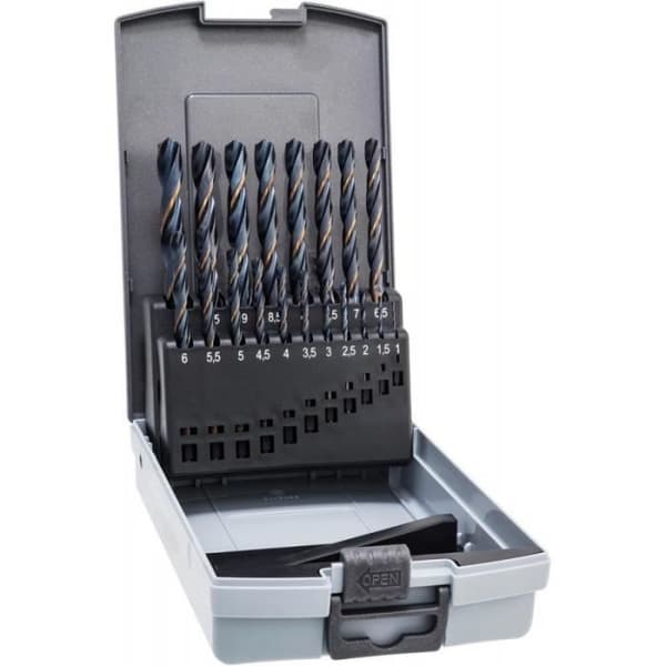 Spiralborr D338N HSS 1,0-10,0, 0,5 mm stg.ALPEN - 9002741217441