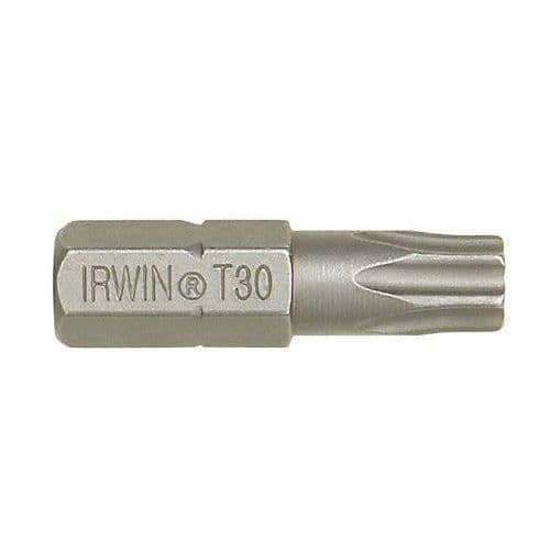 Irwin 10504356 25 mm Torx T30 skruvmejselbitssats, 10504356