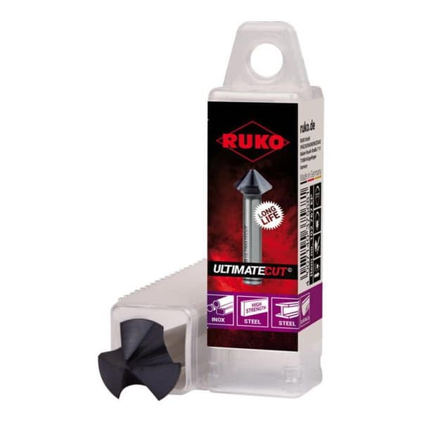 Foret aléseur - Ruko - ULTIMATECUT - DIN 335 C - 90° - 6,3 mm - HSSE-Co 5