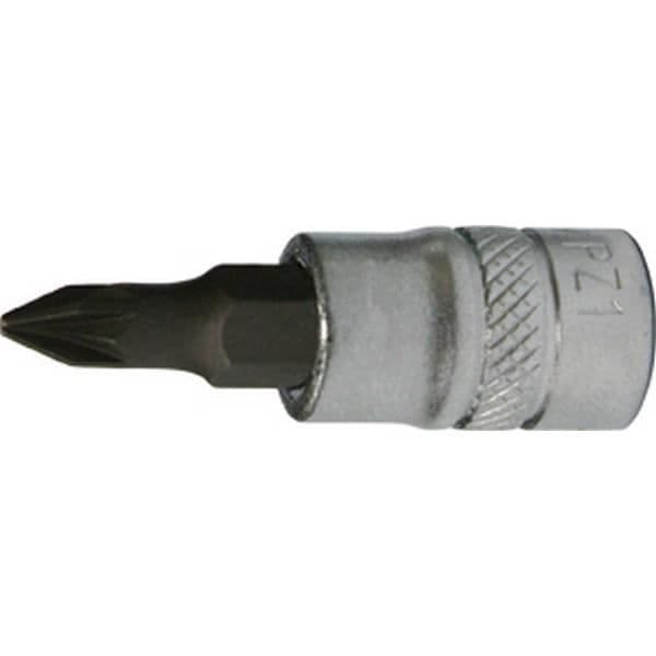 1/4'' skruvmejselbits för PZ tvärskruv, Mått: PZ 3, Längd. 30 mm