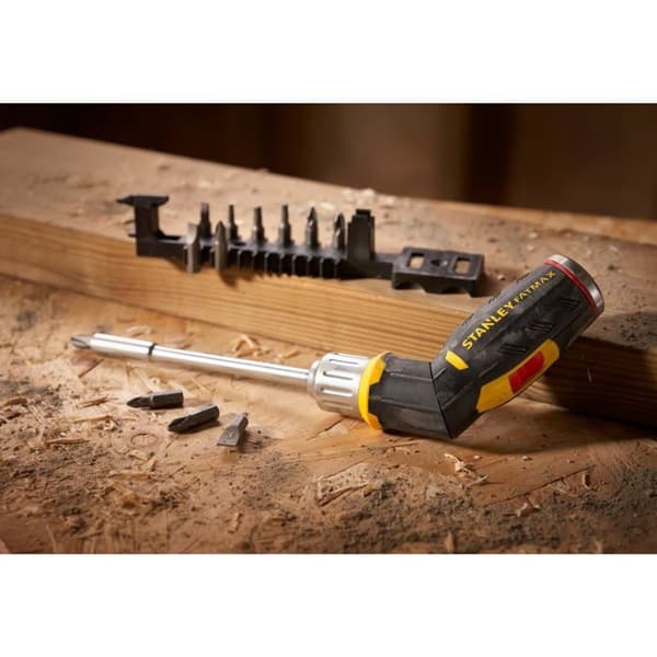 STANLEY FatMax skruvmejsel med 12-delad bitset