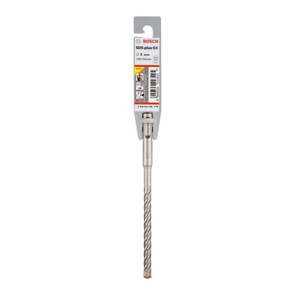 Bosch SDS-plus-5X Borr för betong, murverk, armerad betong 8 mm SDS-plus längd: 160 mm