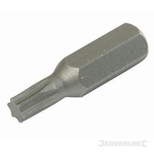 Torx-bits Cr-V - SILVERLINE - Pack om 10 - 1/4 drive - 25mm