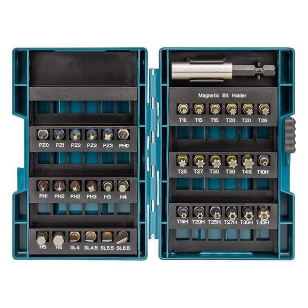 Sortiment av borrar och bits 62 stycken MAKITA B-53908