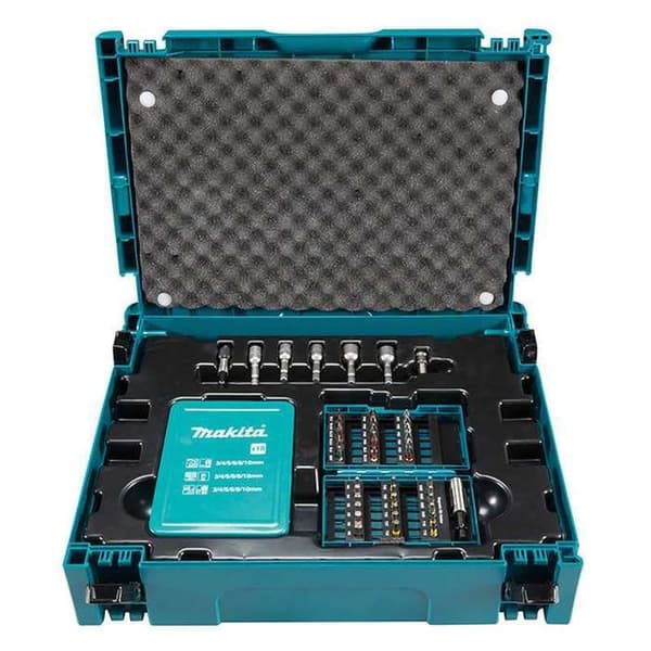 Sortiment av borrar och bits 62 stycken MAKITA B-53908