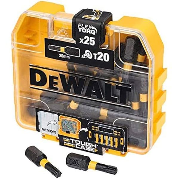 Borrar för borrskruvdragare - DEWALT - DT70557T-QZ - 25 delar - Stål - Torx T20