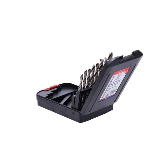 Metalboresæt HSS-GS DIN 338 1 - 10 mm ABRABORO [19 stk.]