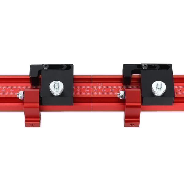 Aluminiumlegering Träbearbetning Förlängning Guide Rail T-spårkontakt för spårsågskena Parallell Guide System