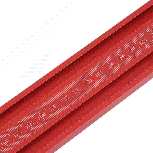 Aluminiumlegering Träbearbetning Förlängning Guide Rail T-spårkontakt för spårsågskena Parallell Guide System