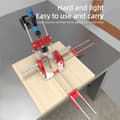 Miniatyrbillede 2 af 4: Træbearbejdning Multi-vinkel Boremaskine Guide, Justerbar Højde, Præcisionspositionering, Alsidige Boringvinkler