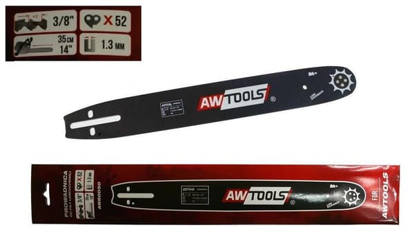 AWTOOLS SAVFØRING 35 cm/50/3/8"/1,3 TIL CS450 / BLACK LINE