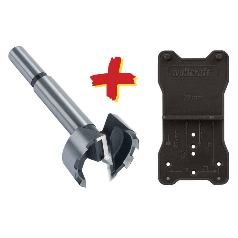 Wolfcraft 8728000 Forstnerborr 35 mm Total längd 90 mm Cylinderskaft 1 st