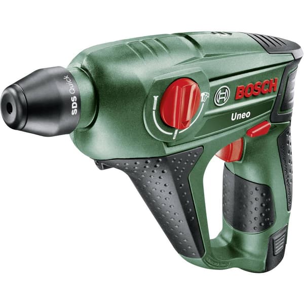 Bosch Home and Garden 060398400D SDS-Quick-Borrhammare batteri 12 V 2.0 Ah Li-Ion inkl. 1x batteri, inkl. Tillbehör, in