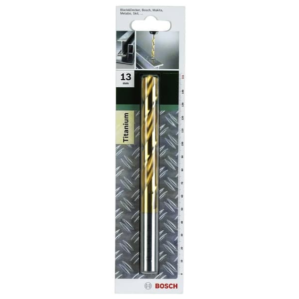 Bosch Accessories 2609255091 HSS Metall-spiralborr 2.5 mm Total längd 57 mm TiN DIN 338 Cylinderskaft 1 st